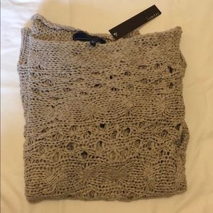 NEW Lumiere Hole Sweater Size Small Tan Color